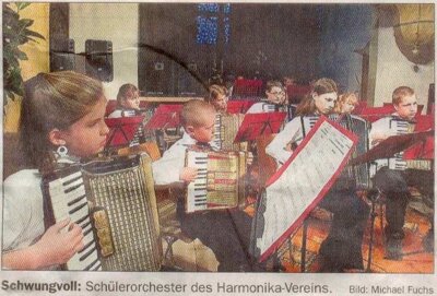 Harmonika-Verein präsentiert neue CD (Bild vergr&ouml;&szlig;ern)