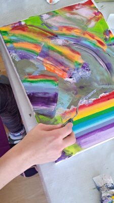 Workshop: Rakeltechnik (Bild vergrößern)