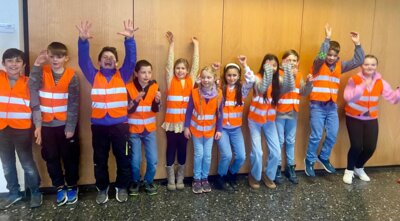 Die Pausenengel an der Hartfeldschule – Verabschiedung und Begrüßung