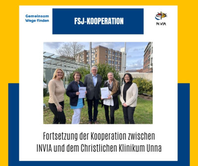 Fortsetzung der FSJ-Kooperation mit CKU