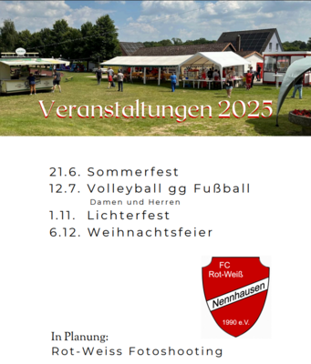 Save the Date – Veranstaltungen 2025 des RWN (Bild vergrößern)