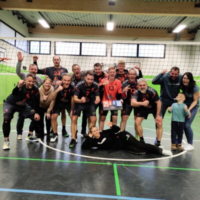 Foto zur Meldung: Volleyball Bezirksliga: Volleys2016 Zwickauer Land gegen SV Linda I.