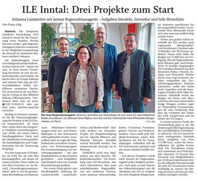 Meldung: Neue Regionalmanagerin stellt sich vor