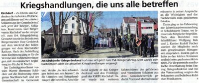 Kriegerjahrtag KSV Kirchdorf