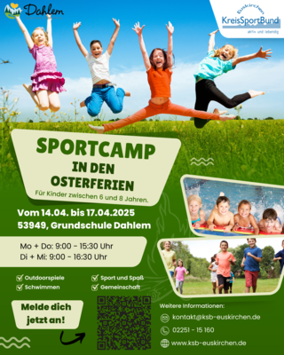 Sportcamp 2025 - AUSGEBUCHT (Bild vergrößern)