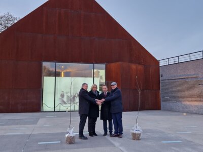 Foto zur Meldung: Zum Gedenken an den Todestag der Familie Ulma im polnischen Partnerkreis Lancut