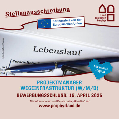 Stellenausschreibung Wegemanagement