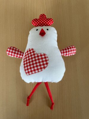 Wir nähen Osterhühner