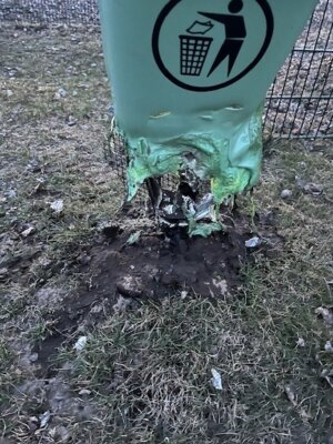 FEU K 00 – Mülleimerbrand