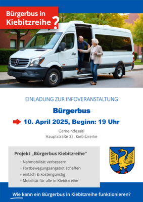 Informationsveranstaltung: Bürgerbus