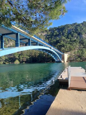 Alte Krka-Brücke bei Skradin (Bild vergrößern)