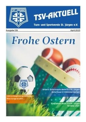 Meldung: Die neue Ausgabe der TSV Aktuell ist online