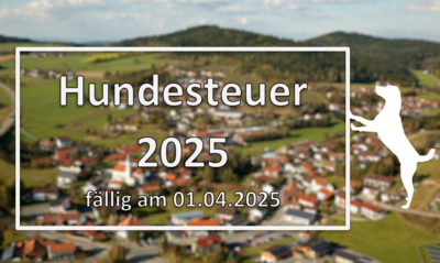 Foto zur Meldung: Hundesteuer 2025