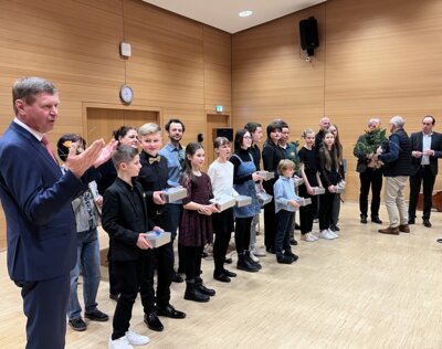Foto zur Meldung: Rückblick - Preisträgerkonzert der Musikschule OSL am SeeCampus