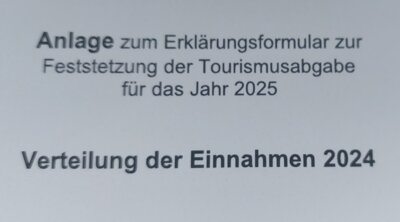 Foto zur Meldung: Erinnerung an die Umsatzmeldung zur Tourismusabgabe