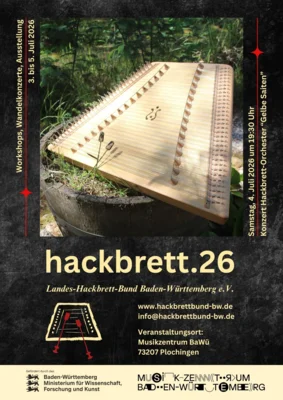 Vorschaubild zur Meldung: hackbrett.26 vom 3. bis 5. Juli 2026