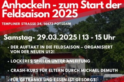 Flyer Anhockeln