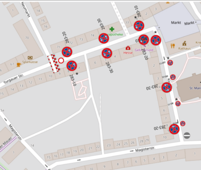 Meldung: Verkehrssperrung der Torgauer Straße am Sonntag den 06.04.2025