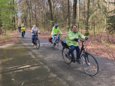 Teilnehmer beim Anradeln 2024 I Foto: Stadt Wittenberge (Bild vergrößern)