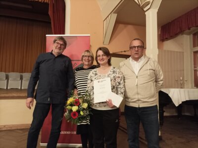 Ehrung von Sarah Behrens