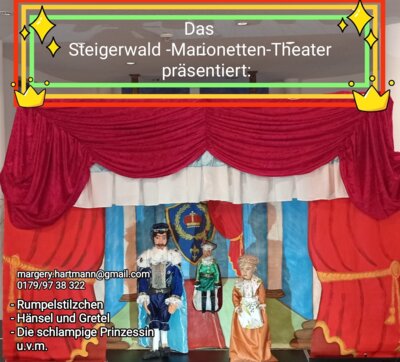 Das Marionetten-Theater kommt am Dienstag (01.04.2025) (Bild vergr&ouml;&szlig;ern)