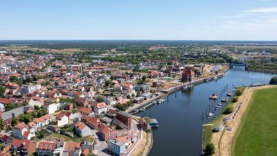 Blick auf Wittenberge I Foto: Anja Möller (Bild vergrößern)