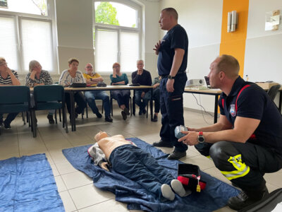 Rayk Sommer & Felix Menzel schulen für den den Ernstfall