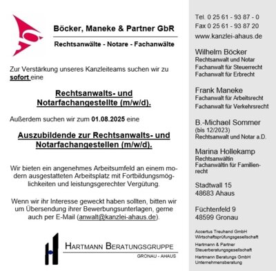 Stellenangebote 2025