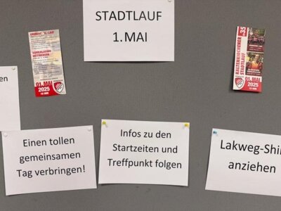 Meldung: Der Stadtlauf 2025 steht an!