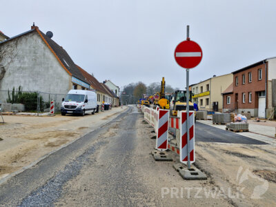 Ab dem 3. April können die Autos hier nur noch stadtauswärts fahren. Foto: Stadt Pritzwalk (Bild vergr&ouml;&szlig;ern)