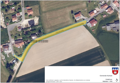 Update: Straßen-, Wasserleitungs- und Kanalarbeiten im Ortsteil Witzlasreuth (Bild vergrößern)