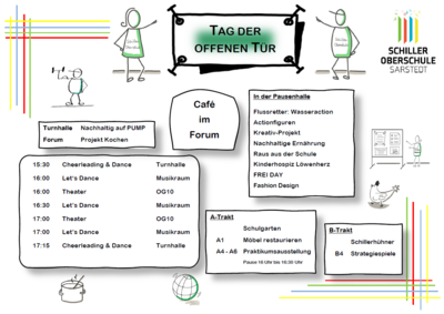Programm beim Tag der offenen Tür