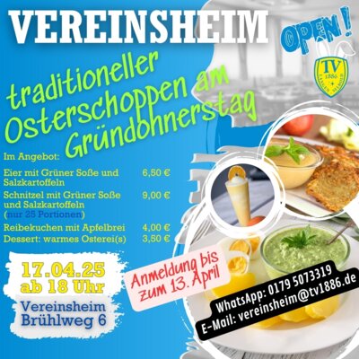 Osterschoppe am Gründonnerstag (Bild vergrößern)