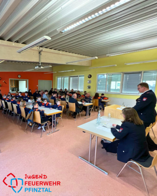 Jahresdienstversammlung der Jugendfeuerwehr Pfinztal (Bild vergrößern)