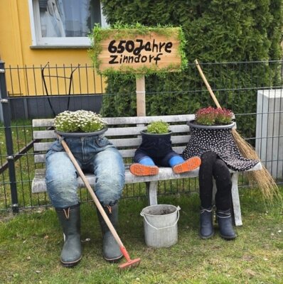Foto zur Meldung: Zinndorfer Frühjahrsputz 2025