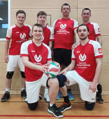 Foto zur Meldung: 3. Platz für die Volleyballmannschaft der Männer in der Kreisunion MOL