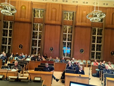 Inter-Mitgliederversammlung im Saal der Abgeordneten
