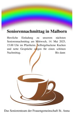 Meldung: Seniorennachmittag