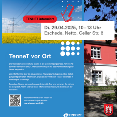 Tennet informiert (Bild vergrößern)