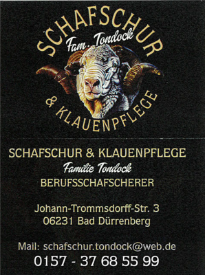 Schafscherer gesucht? (Bild vergrößern)