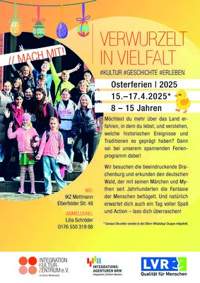 Verwurzelt in Vielfalt – Osterferien 2025 (Bild vergrößern)
