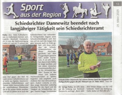 Foto zur Meldung: Dannewitz hat fertig!!