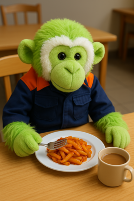 Update: Hugo-Achim verordnet sich selbst eine wohlverdiente Mittagspause! 🍽😴 (Bild vergr&ouml;&szlig;ern)