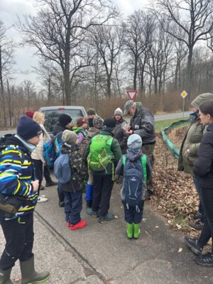 JuNA-Wanderung in Hohenprießnitz (Bild vergrößern)
