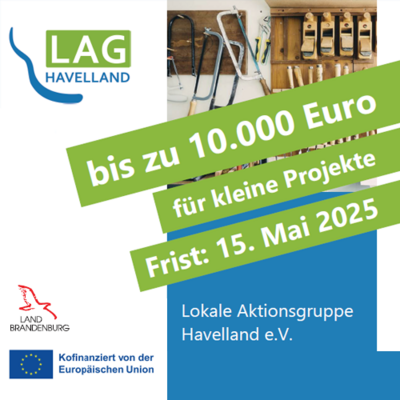 LAG bis zu 10.000 Euro für kleine Projekte