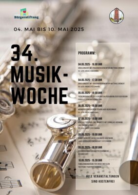 34. Stützengrüner Musikwoche (Bild vergr&ouml;&szlig;ern)