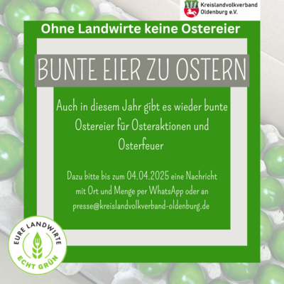 Foto zur Meldung: Ostereieraktion für Ortsverbände