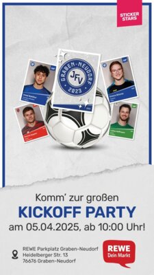 Stickeralbum Kickoff Party am 05.04.2025 (Bild vergrößern)