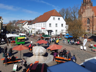 Der erste PriMa-Treff in diesem Jahr ist der Frühlingsmarkt am 9. April. Foto: Stadt Pritzwalk (Bild vergr&ouml;&szlig;ern)