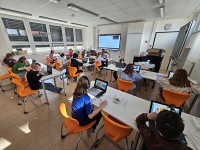 The Big Challenge – Unsere Grundschule war dabei! (Bild vergrößern)